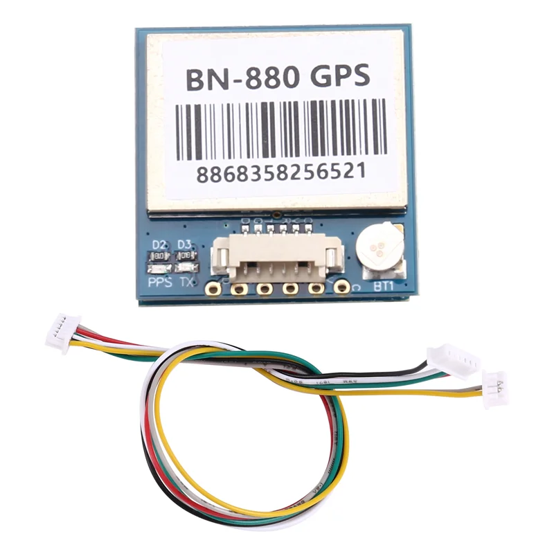 A73E-BN-880 GNSS Dual GPS Module With Integrated QMC5883L Compass Sensor For AMP2.6/PIX-HAWK Flight Controllers