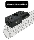 CQBL-1 Laser Aiming IR/Red/Green Dot Laser Indicator Momentary Constant Quick Opening With Scout Light Connect Mount For 20MM