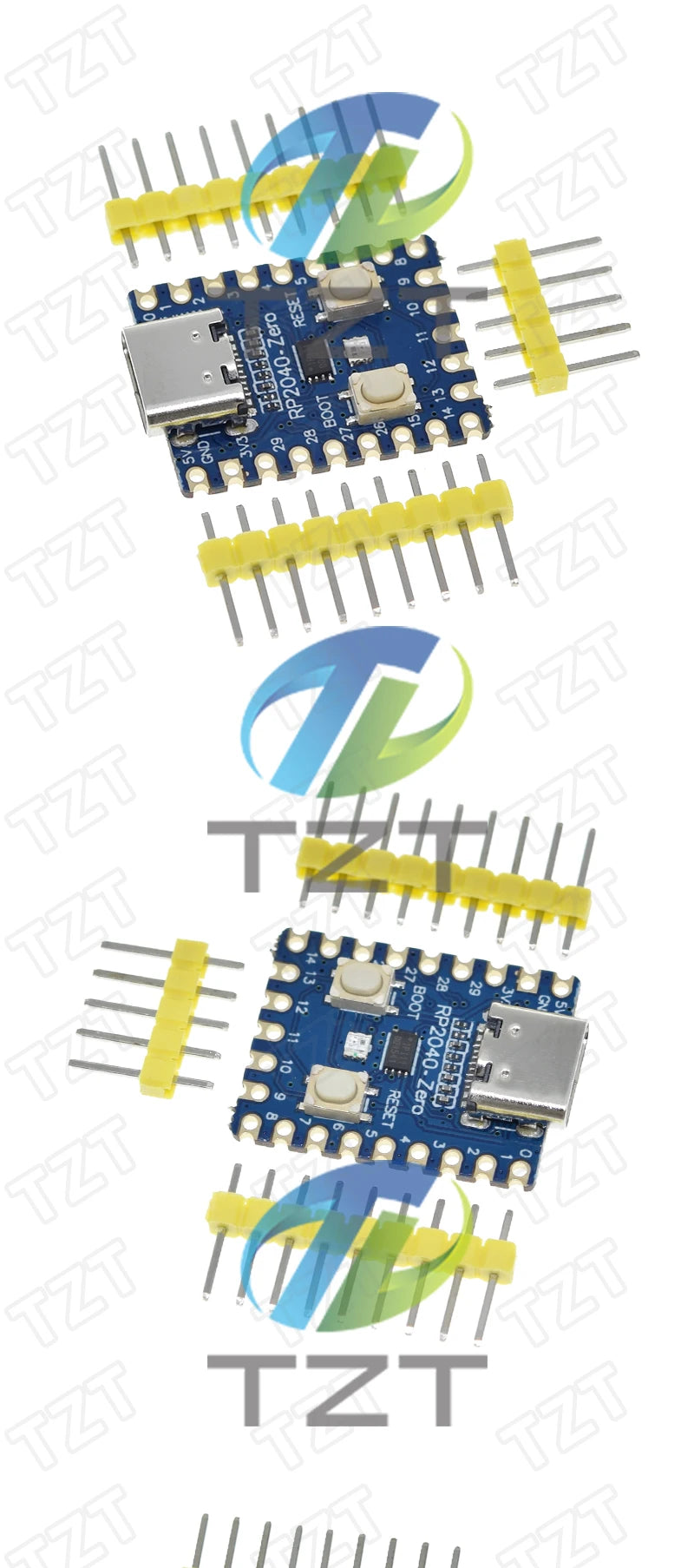 RP2040-Zero RP2040 For Raspberry Pi Microcontroller PICO Development Board Module Dual-core Cortex M0+ Processor 2MB Flash