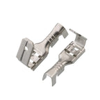 20Sets 6.3mm / 4.8mm Against Crimp Terminal Splice Male Female 2 in 1 Spade Connector Terminal With Case for 0.3-2.5mm2 Cable