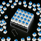 Three Pin Tactile Keyboard Switch Sturdy Plastic Key Clicker Key Replacement Parts for Mechanical Keyboard Servicing Accessories