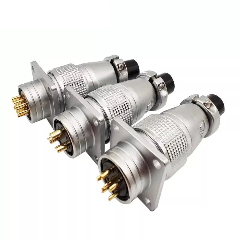 PLS20 Aviation Connector 2/3/4/5/6/7/8/9/10/12Pin Air Carrier Male Female Plug Connector WS20 TP20
