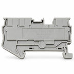 10PCS PT2.5-TW DIN Rail Terminal Block Twin 3-Conductor Feed Through Push In Spring Connector 2.5mm2 NS35 Electrical Wiring