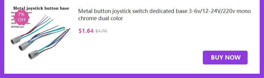 16MM Metal Toggle Switch Waterproof LED Light Self-locking 2/3 Position On Off Micro Button Switch 1NO1NC 15A 12V 220V 3pin/5pin