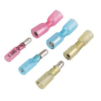 50/100PCS Heat Shrink Bullet Connectors Elelctrical Cable Butt Crimp Terminals Female Male Waterproof Insulated Wire Terminals