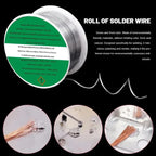 1.0mm 20g 50g 100g Soldering Tin Wire Tin Melt Rosin Core Solder Low Temperature Easy Melt Solder Wire  No-clean FLUX 2.2%