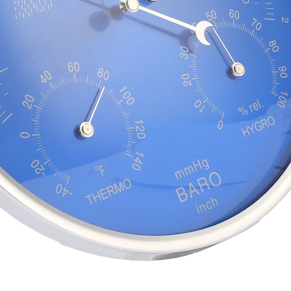 Thermometer Barometer Hygrometer Multifunction Easy To Read All Season Thermometer Barometer Hygrometer for Indoor Outdoor