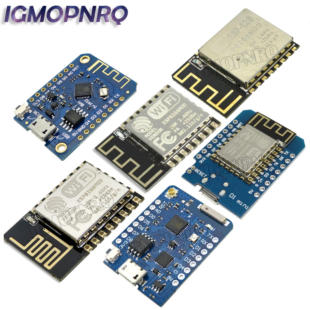 CH340G CH340 ESP8266 ESP-12 ESP-12F V2 USB WeMos D1 Mini PRO V3.0.0 WIFI Development Board NodeMCU Lua IOT Board 3.3V With Pins