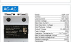 LCTC SSR 0-10V 4-20MA 0-5V Power Voltage Regulator Relay 10A 25A 40A DA AA DD VA Single Phase Solid State Relay With Heat Sink