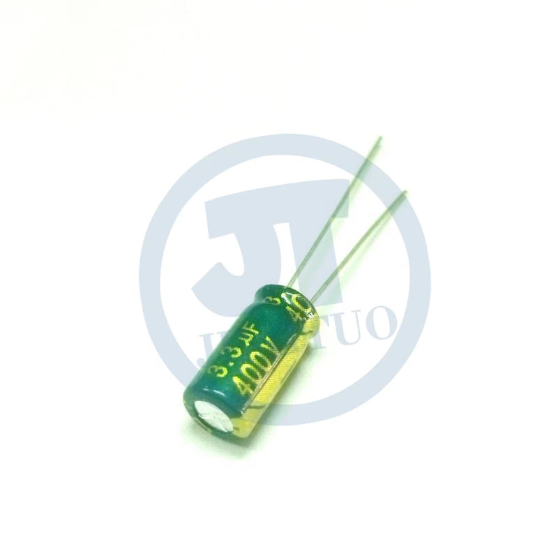 20pcs 3.3uF400V 400V3.3uF 3.3MFD 400WV 6*11mm Radial Aluminum Electrolytic Capacitor