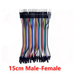40PCS Jumper Wire DuPont Line DuPont Cable Connection male to male+female to female and male to female for Arduino DIY KIT