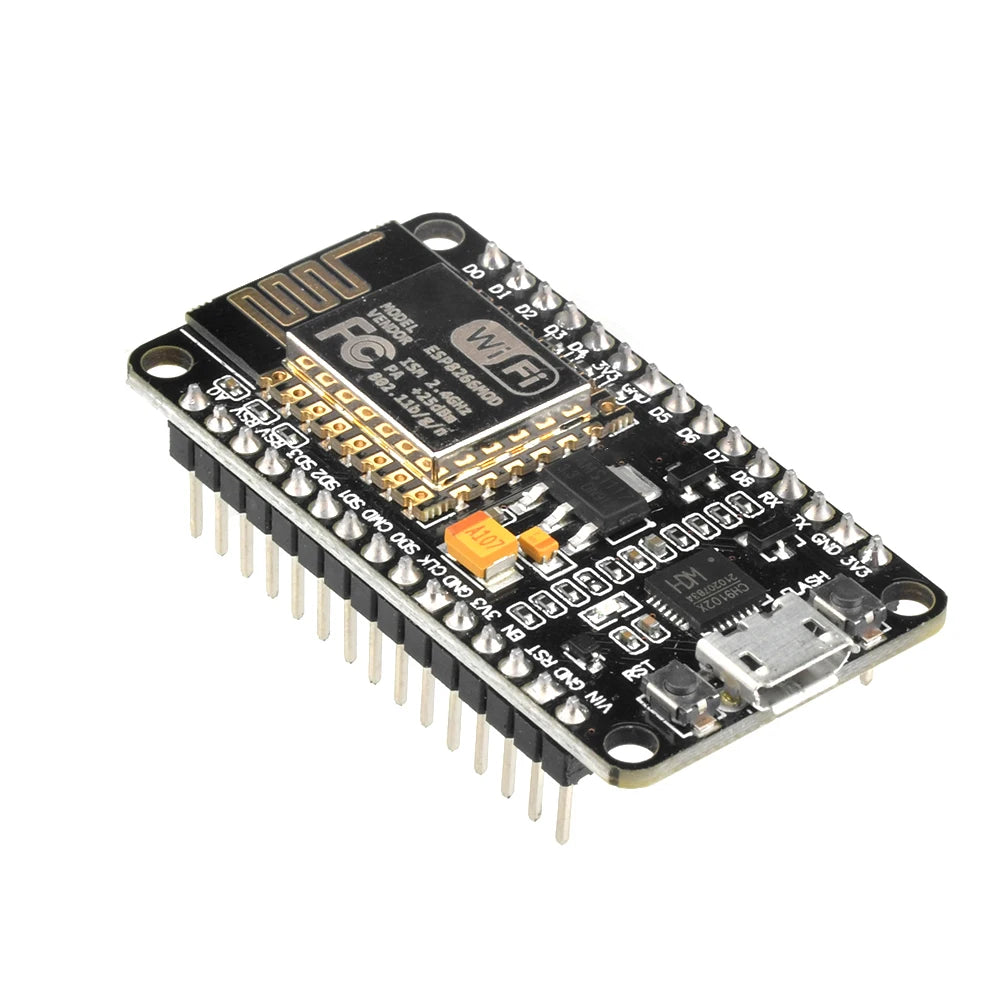Nodemcu Lua V2.1 ESP8266 ESP-12F WIFI Development Board Micro USB- CH9102X Blackboard with FLASH Button And RST Button