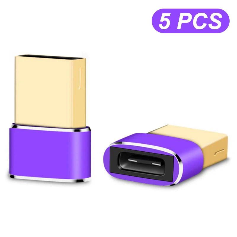 USB A To Type C OTG Phone Adapter USB-C Male To Female Type C Converter USB Connector For Macbook Laptop PC Xiaomi Huawei iPhone
