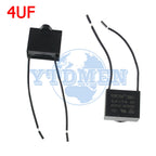 1/2/5PCS CBB61 Motor Run Capacitor 450V AC Fan Capacitors 0.8/1/1.2/1.5/1.8/2/2.5/4/5/6/8/10UF for Ceiling Fan & Air Conditioner