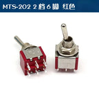 5Pcs Toggle Switch Mini Switches 2 Position 3 Position Latching Switch MTS-102/103/202/203 ON-ON SPDT ON-OFF -ON SPDT DPDT