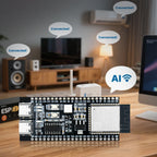 ESP32-S3-DevKitC-1 N16R8 Development Board Two Type C Integrated Wi-Fi&Bluetooth 44Pin Compatible Arduino IDE ESP-IDF Optional