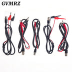 BNC Male Plug to 4mm Banana Stackable Plug Crocodile clip Lead Probe Q9 Testing Mult Cable Cord 50ohm RF Coaxial Tangerrf
