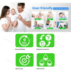 Professional Animal Digital Thermometer with Soft Probe Blue Digital Pet Dog Cat Veterinary Thermometer Waterproof Equipment