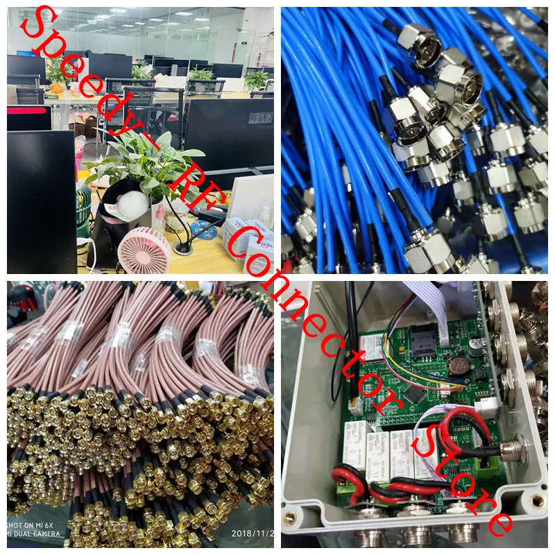 2PCS N Type Female Jack Bulkhead Panel Mount Socket Connector L16 N Female Bulkhead Panel Solder Chassis Coaxial Brass Copper RF