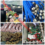 1-10Pcs N Male Plug Connector L16 N Type Male Crimp for RG58 RG142 LMR195 RG400 Cable Coaxial RF Fast Delivery Brass Copper