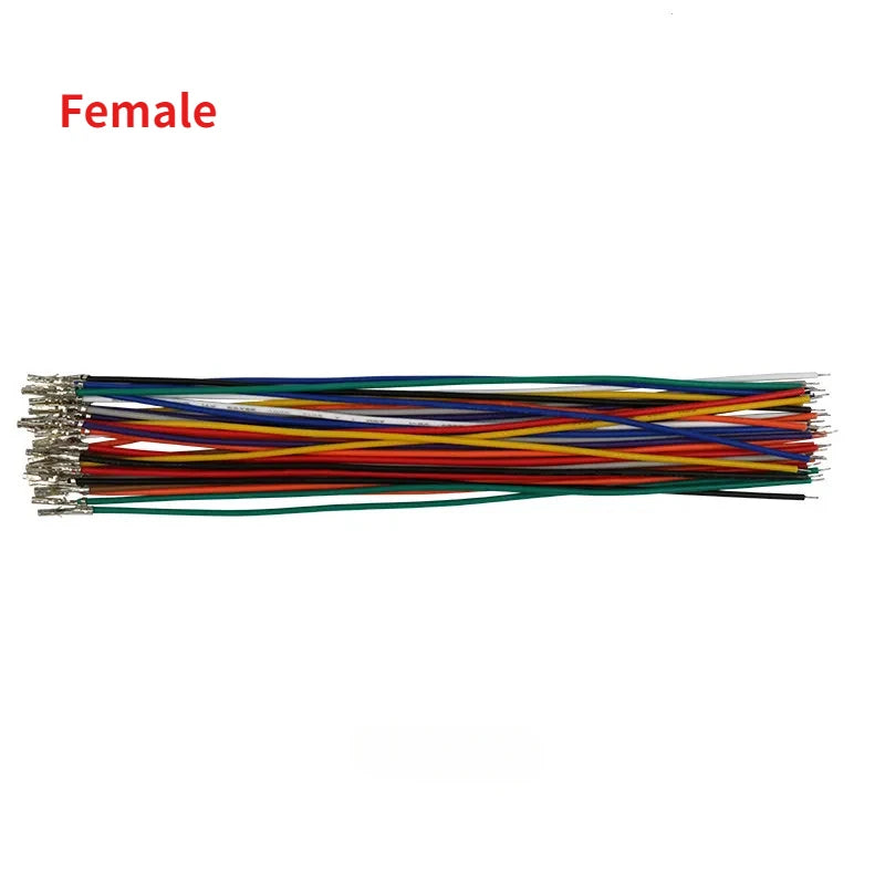 10pcs Micro-Fit MX3.0 43025 43020 3.0mm Male Female Single/Double Terminal Crimped 1007 20AWG 20cm 30cm 50cm Wire Cable Harness