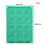 Single Sided 4x6cm 3x7cm Green PCB Prototype Board Universal Through Hole Perfboard for DIY Electronic Projects 2x8cm