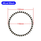 DC5V WS2812B DIY Led Ring Individually Addressable WS2812 IC Built-in 5050 RGB Round Modules Circle Arduino Light 8 To 148 Pixel