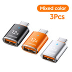 USB3.0 OTG Adapter Type C Male to USB3.0 Female Converter Fast Data Transfer Connector for iphone 15 Samsung Huawei Xiaomi