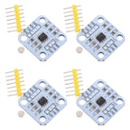 4Pcs Magnetic Encoder High Precision Angle Measurement Sensor Module Accurate Angle Data for Mechanical Equipment Automation
