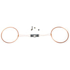 70MM Dual coil TYPE-C USB Wireless Power Supply Transmitter Inductor Receiver LED Light Lighting DIY Toys Model Robot Sand Table