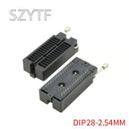 1PCS / LOT IC Locking Base Single Chip Microcomputer Chip Test Base Wide Narrow 24P 28P 32P 40P 48P