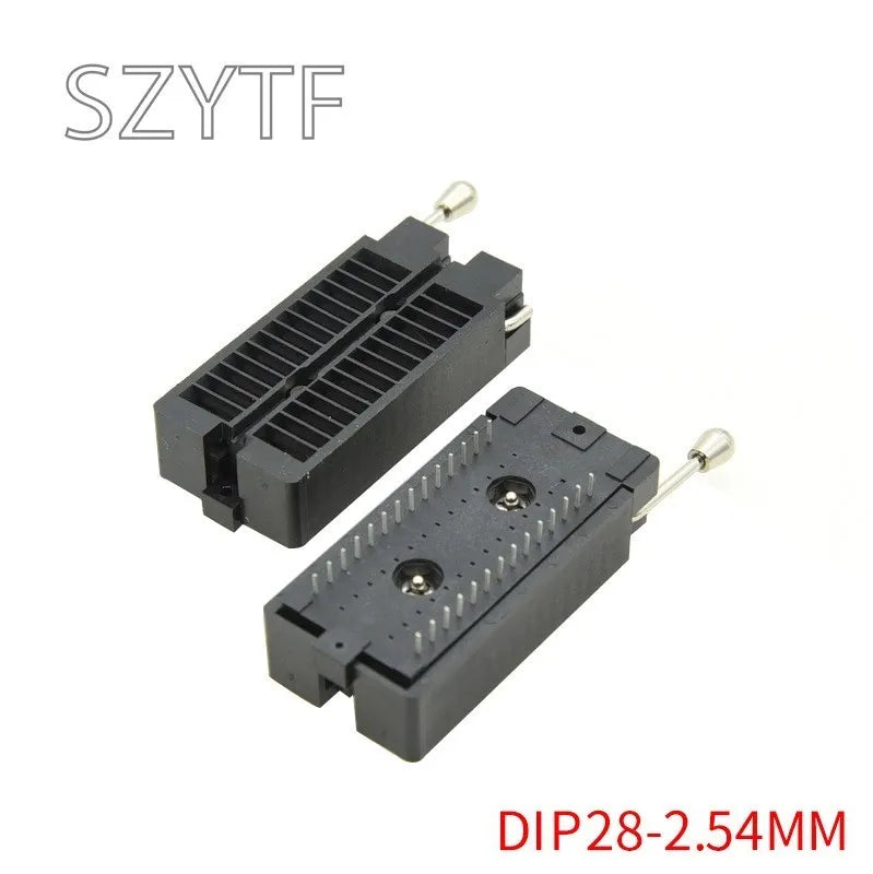 1PCS / LOT IC Locking Base Single Chip Microcomputer Chip Test Base Wide Narrow 24P 28P 32P 40P 48P