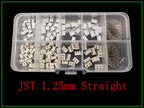 1Box JST 1.25mm/SH 1.0/ZH1.5/PH2.0/SYP/SM/XH 2.54mm/VH 3.96mm Pitch 2 3 4 5Pin Male Female Housing Terminal Pin Header Connector