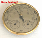 High Quality Precision Aneroid 128mm 3 in 1 Barometer with Thermometer and Hygrometer Humidity Tester Meter Outdoor Fishing