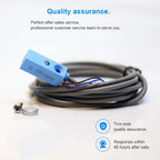 Cloweit 15mm 20mm Micro Hall Effect Sensor IP68 Proximity Magnetic Switch  NPN PNP 3-wire NO/NC DC 12V 24V  Remote Nonpolar