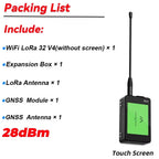 Heltec WiFi LoRa 32 Expansion Kit Heltec V4 ESP32S3 SX1262 928MHz GPS Module Tempered Glass/Touch Screen For Meshtastic LoRaWAN