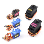 SG90 MG90S MG945 MG995 MG996 Servo Motor Suitable for Arduino UNO DIY Robot Arm Helicopter Ship Model Metal/Plastic Gears