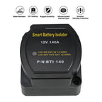 Auto Parts Car Smart Battery Isolator Relay VSR for Camper Voltage Sensitive Split Charge Charge 2 Battery Bank 12V 140A