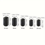6/10PC Snap Magnetic Ring Ferrite Filter For Cable Shield Removable EMC Inner Diameter  5mm 7mm 9mm 11mm 13MM Degaussing Filter