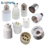 2pcs E26 E27 E39 E40 Gu10 Gu24 MR16 G5.3 G23 G24 G9 B22 BA15D BA15S LED CFL Lamp Holder Light Socket Converter Extension Adapter