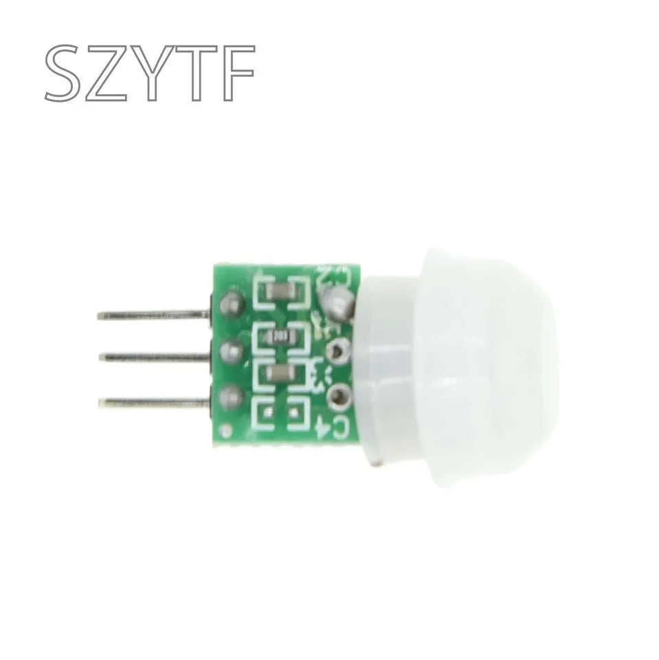 1-50PCS Mini IR Pyroelectric Infrared PIR Motion Human Sensor Automatic Detector Module AM312 Sensor DC 2.7 to 12V