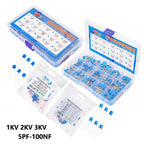 1KV 2KV 3KV High Voltage Ceramic Capacitor KIT 5PF 30PF 47PF 56PF 100PF 220PF 1NF 2.2NF 3.3NF 4.7NF 10NF 100NF 471 222 223 103