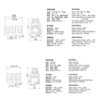 10Pcs Screw terminal type PCB KF128-2.54/3.5/3.81/5.0/5.08/7.5 mm  PCB Mini Screw Terminal Blocks for Wires2 p3p copper
