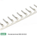 10/50/100 Sets Deutsch DTM/DT/DTP/DTF Automobile Connector Plug&Socket Male&Female Terminal DTM04-2/3/4/6/8/12 DTM06-2/3/4/6/8S