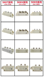 IGBT SKKT 42 57 72 92 106 122 132 162 172 215 250 330 E 16E Thyristor Diode Module For Dimming UPS power supply Motor soft start