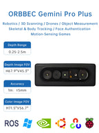 3D Depth Scanner Camera Nuwa-HP60C RGB  Light Imaging Sensor USB FOV 73.8° 0.2-4M For Raspberry PI ROS AI Robot Drones Car