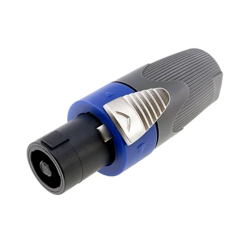 Waterproof Magnetic Circular Connector 18A 24V Male Female 4+2 Pin DC Power Charger Military-grade 12AWG Wire Threaded Gold Plat