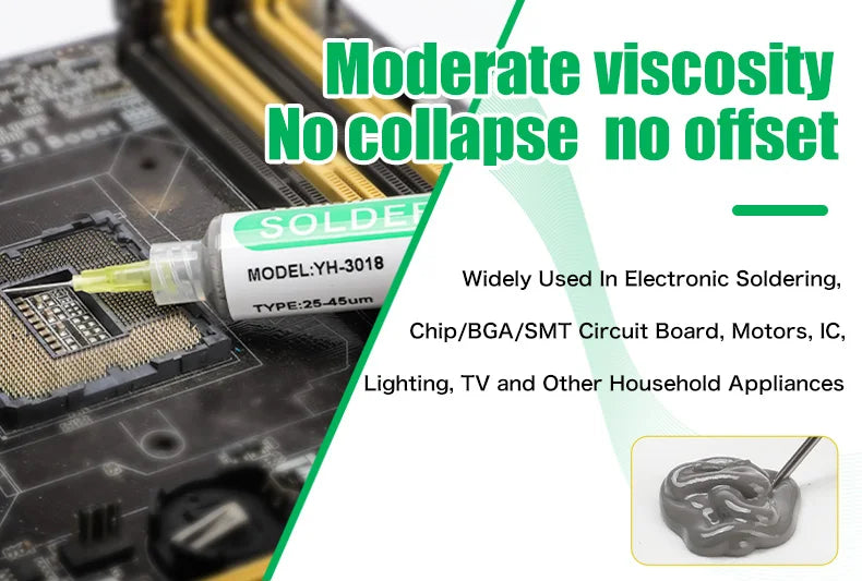 OLK Sn63Pb37 Solder Paste, Flux,Sn99.3cu0.7 Lead-Free Solder Paste Free Cleaning Is Widely Used In All Kinds Of Soldering