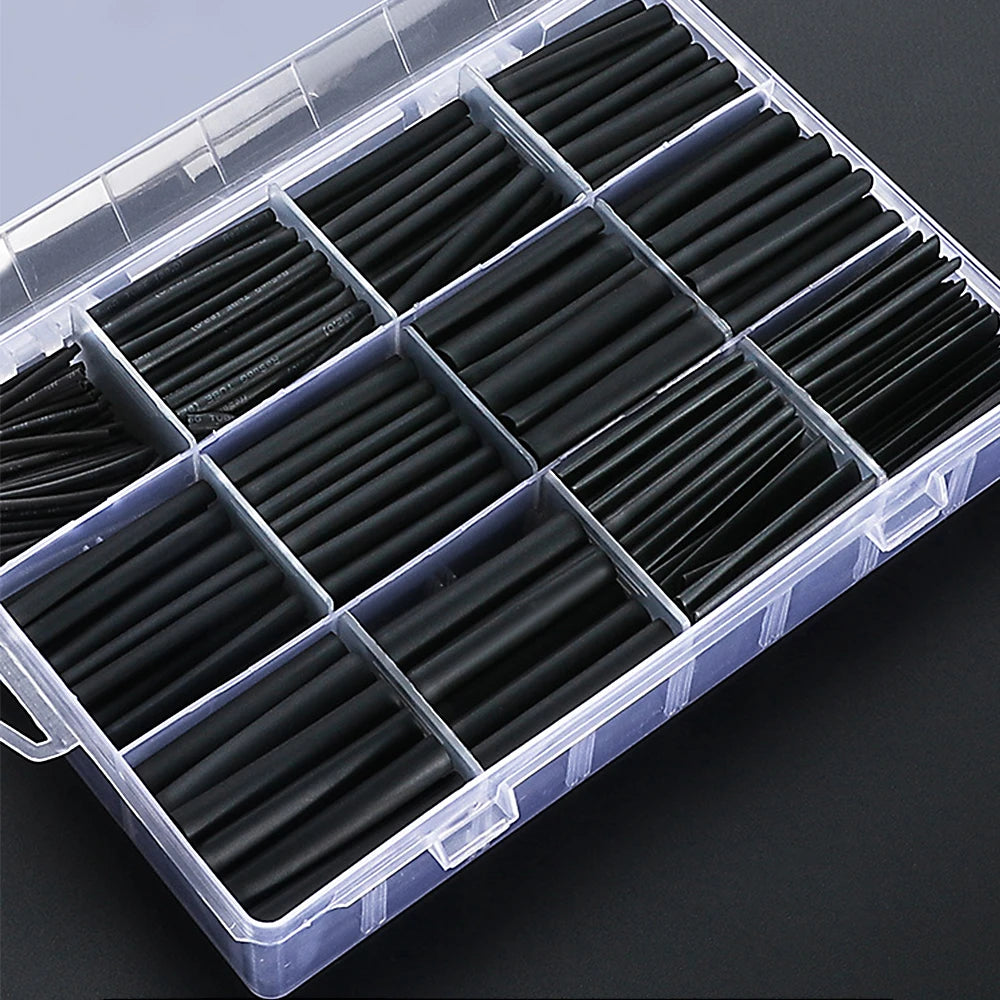 Heat Shrink Tube Kit Thermoresistant Tubing Heat Shrink Wire Wrapping Electrical Connection Cable Insulation Sleeved Protecter