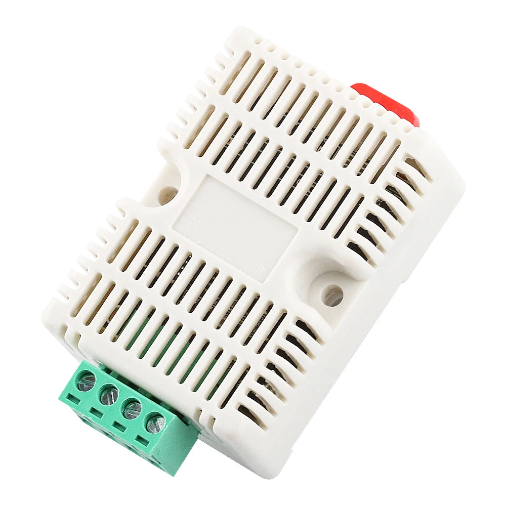 SHTC3 Temperature Humidity Sensor Module Industrial Sensors Monitor Transmitter 4Pin 35MM DIN Tracks RS485 Modbus Protocol